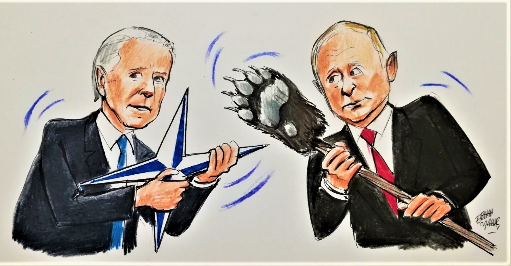Donbass The first round between Biden and Putin