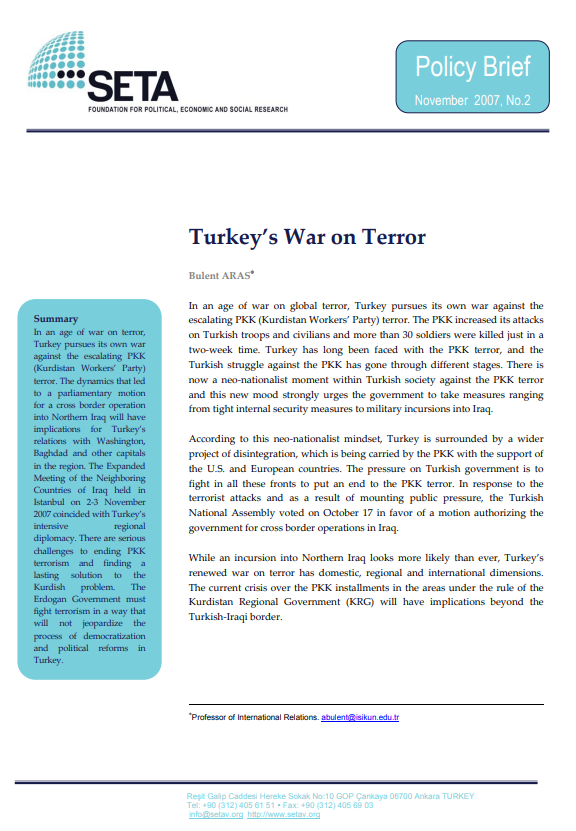 Turkey's War on Terror