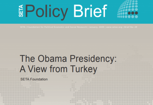 The Obama Presidency A View from Turkey