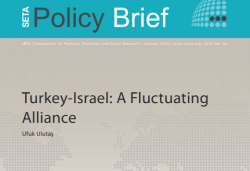 Turkey-Israel A Fluctuating Alliance