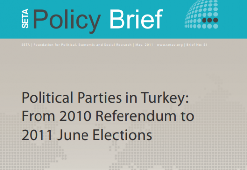 Political Parties in Turkey From 2010 Referendum to 2011 June