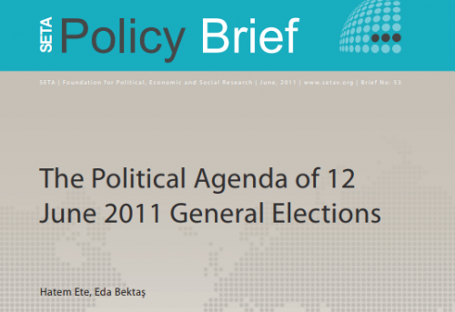The Political Agenda of the June 2011 General Elections