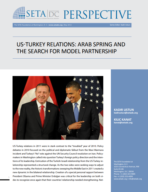 US-Turkey Relations Arab Spring and the Search for Model Partnership