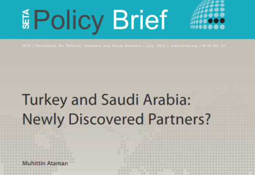 Turkey and Saudi Arabia Newly Discovered Partners