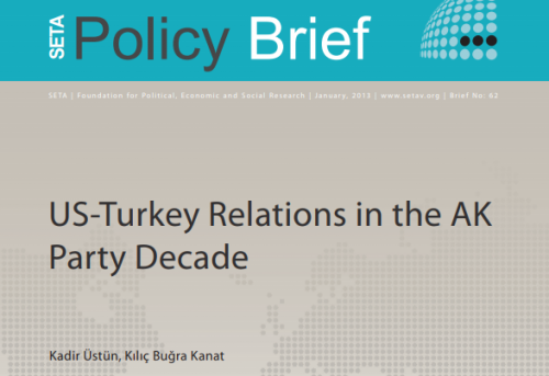 US-Turkey Relations in the AK Party Decade