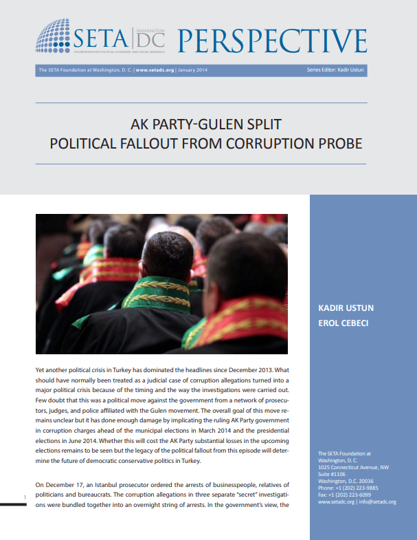 AK Party-Gulen Split Political Fallout From Corruption Probe