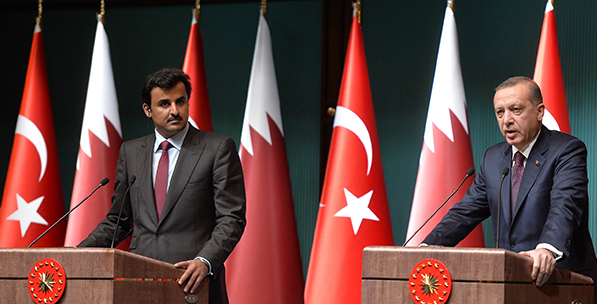 Turkey Saudi Arabia and Qatar on Syria