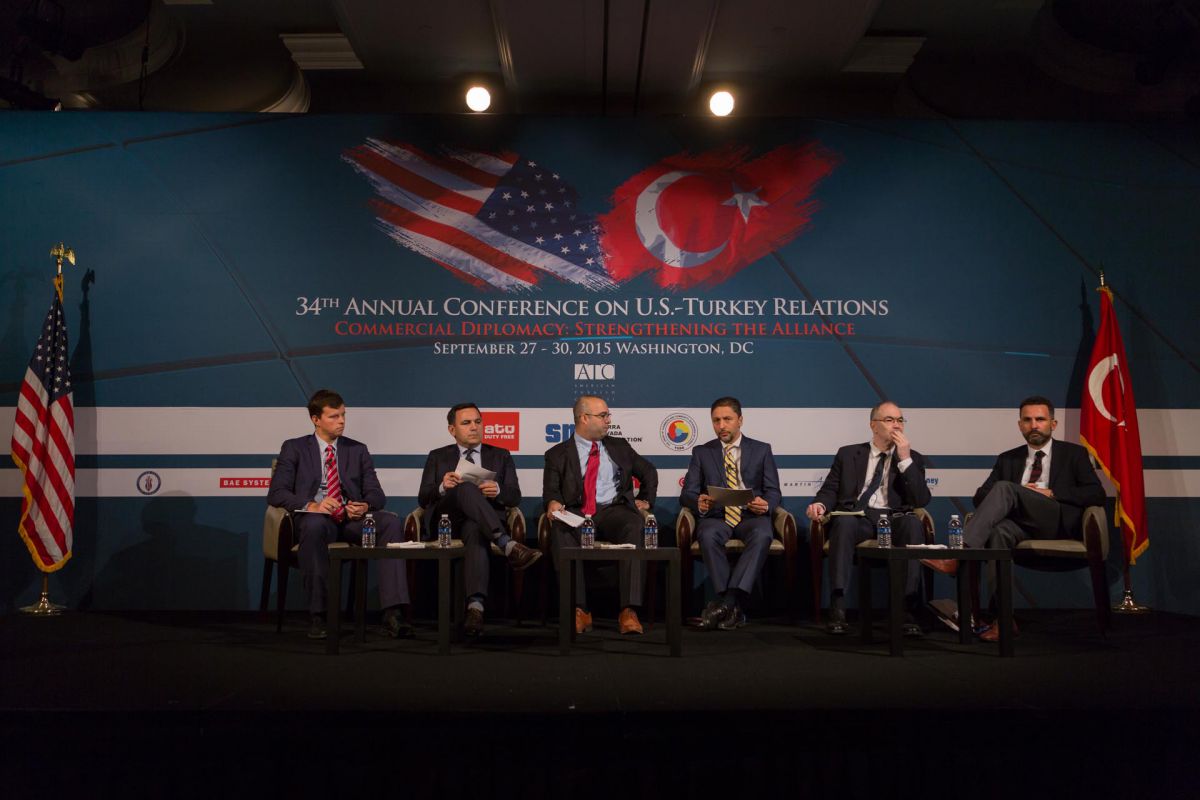 Kadir Ustun joins ATC Conference on U S -Turkish Relations