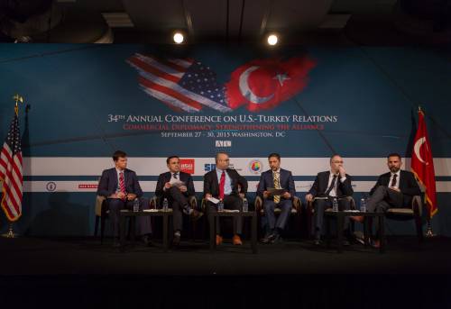 Kadir Ustun joins ATC Conference on U S -Turkish Relations