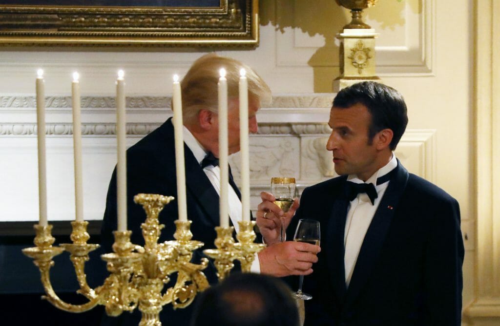 Macron Tries to Nudge Trump on Syria Policy