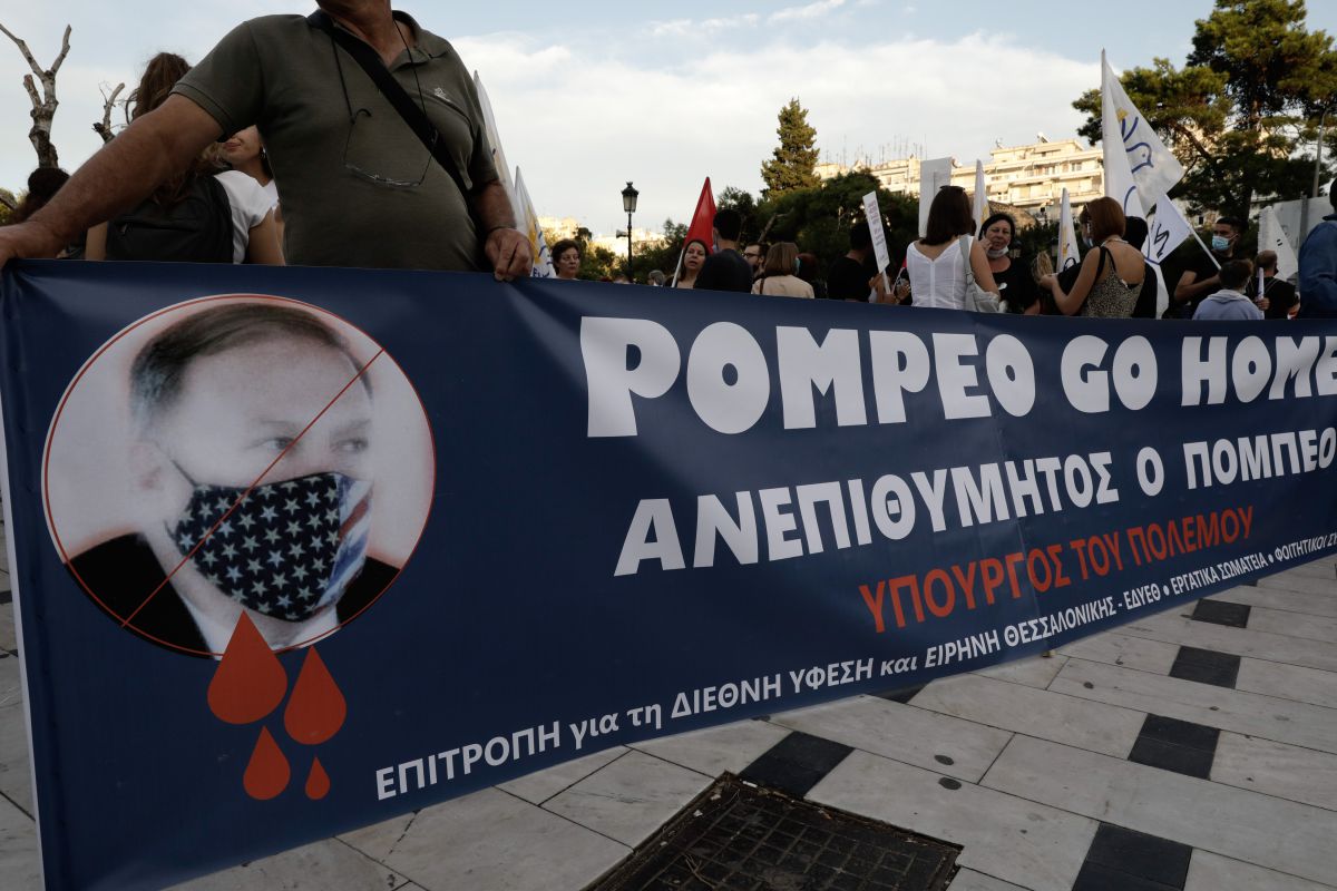 ABD Doğu Akdeniz de Aktifleşiyor Pompeo nun Yunanistan Gezisi