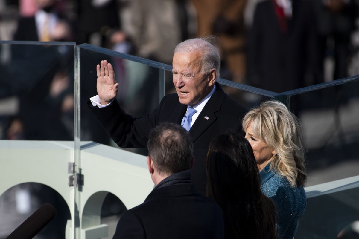 ABD nin 46 Başkanı Joe Biden Yemin Ederek Göreve Başladı